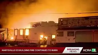 LIVE | Northern California building fire still burns almost 8 hours later