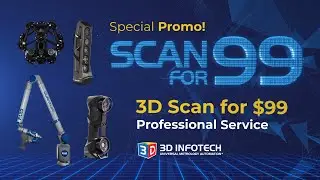 Special Promo:  3D scan for 99