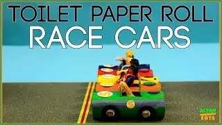 Toilet Paper Roll Cars | Activities for Kids