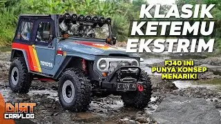 WALAU FJ40 INI DIBANGUN EKSTRIM, GAYANYA TETAP KLASIK! | DIRT CARVLOG #551