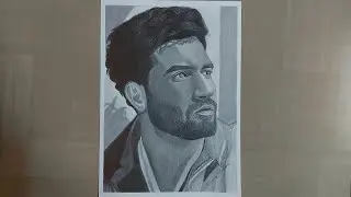 Drawing Vicky Kaushal Realistic Timelapse Pencil Sketch || Sagar Joshi Arts ||