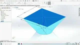 SOLIDWORK TIPS AND TRICK HOW TO USE LOFTED BOSS BASE COMMAND