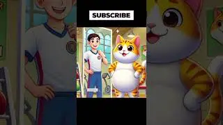 Embarrassed Cat Gets Fit and Strong! #catstory #catsai