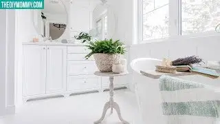 Master Bathroom Makeover | Gorgeous Cottage Spa Style
