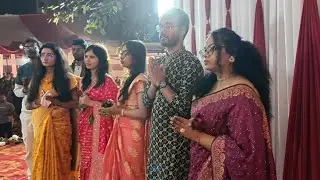 Aarti of Goddess Mother Saraswati by Nalanda Medical College Students, Patna 