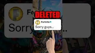 Epic DELETED Fortnite's OP Items
