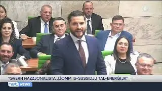 &ldquo;Gvern Nazzjonalista jżomm is-sussidju tal-enerġija&rdquo; &ndash; Alex Borg