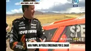 ROBBY GORDON EN BOLIVIA - DAKAR 2016