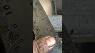 quick welder trick to bend square tube 135 degrees accurately #welding #welder #fabrication