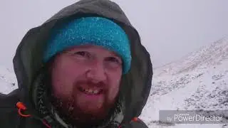 2018 extreme winter wildcamp at gunnerside lead mine