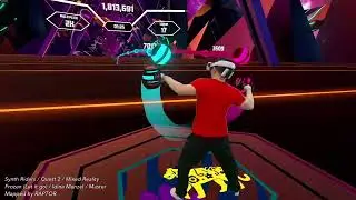 Synth Riders / Quest 2 / Frozen (Let it go) / Master / Mixed Reality