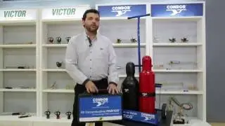Conjunto de Solda e Corte com Massarico   PPU