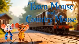 ✨🐭 Town Mouse & Country Mouse | A Fun Moral Story for Kids 🌾✨
