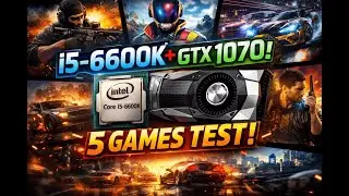 i5-6600K + GTX 1070 w 2026?! | Cs2 | Fortnite | NFS | GTA V | Cyberpunk |&ndash; Playable czy bottleneck?