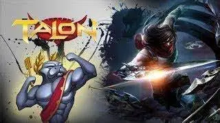 Talon one trick gets Talon in urf and this happened -4v5 insane game