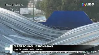 Se registr&oacute; fuerte granizada en de Tetla de la Solidaridad dej&oacute; 3 lesionados y una persona fallecida
