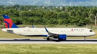 2 HORAS!!! DE PURO PLANE SPOTTING EN EL AEROPUERTO INTERNACIONAL DEL CIBAO | #aviation #airport