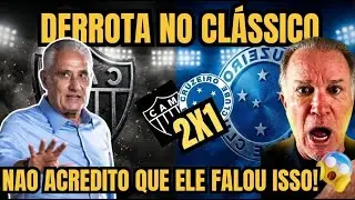 CLÁSSICO EXPÕE O COLAPSO: O CRUZEIRO DE TITE PREOCUPA