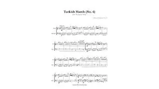 Turkish March by Beethoven for Flute and Bassoon | SHEET MUSIC