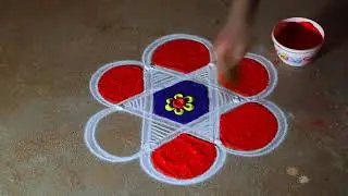 Newyear 2026🌻diyamuggulu designs 3*2 🌻Pongal special 🌻bhoki flowers kolam 🌻diyamuggulu