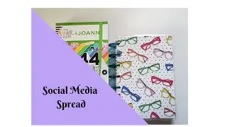 Social Media Plan with Me | Happy Planner Mini | April 15-21