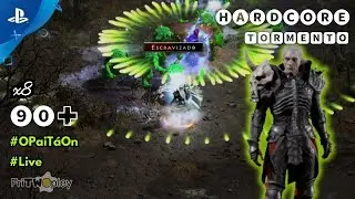 HARDCORE TORMENTO NECROMANTE | Lan&ccedil;a de Ossos (Bone Spear): Diablo 2 Resurrected