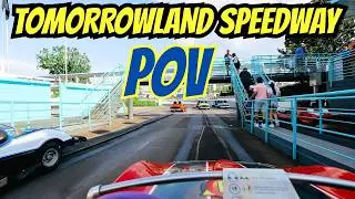 Tomorrowland Speedway FULL Ride POV | Magic Kingdom Disney World 2025