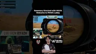 Welcome to PMWC Lobby ft. AE Rosemary💀🔥 #pmwc #pmwc2025 #pubgmobile #snaxgaming