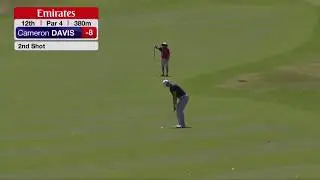 Shot of the year candidate | Cameron Davis eagle on Par 4 12th at Australian Open