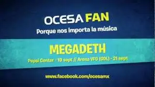 Porque nos importa la m&uacute;sica: MEGADETH