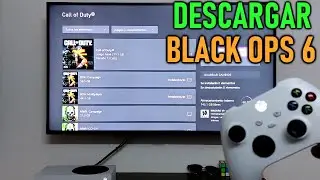 COMO DESCARGAR CALL OF DUTY BLACK OPS 6 CON GAME PASS EN XBOX SERIES S