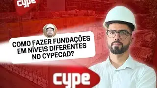 FUNDAÇÕES EM NÍVEIS DIFERENTES, RÓTULA E DETALHAMENTO NO CYPECAD (PERGUNTAS E RESPOSTAS)
