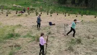 Project SeaWolf Tree Planting with MCEP and Adopt-a-Stream Earth Day 2022 - Video 4