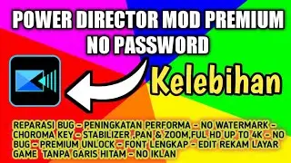 Dwounloud Apk Edit Vidio PowerDirector Mod Premium No Password