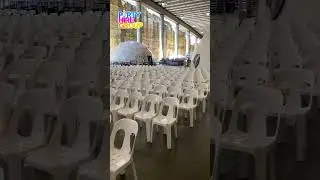 Our Plastic Chair Setups for Your Next Event! ♻️💺