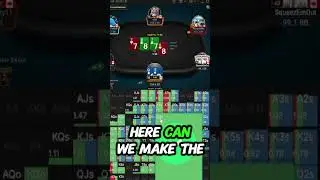 EPIC BLIND vs BLIND BATTLE! #poker #pokerbankroll #shorts