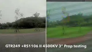 RS1106 4500KV testing