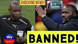 🚨 WORLD FOOTBALL IN CHAOS 🚨 FIFA STEPS IN AS AFCON REFEREE FOUND GUILTY AND HANDED SHOCK BAN