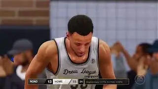 NBA Live 18 Drew League!! Curry Goes OFF!!!