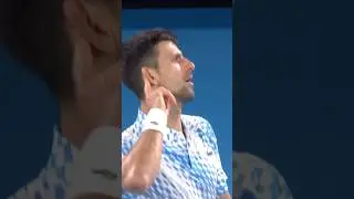 Novak Djokovic's AMAZING winner and celebration! 😤