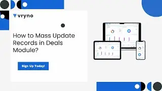 How to Mass Update Records in Deals Module