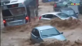 northern India's flood viral videos,caught on camera