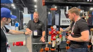 NFPA VICTAULIC BOOTH!!! NEW STYLE WALL MOUNT POST INDICATING VALVE