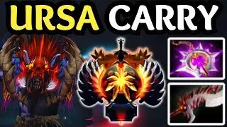 🔥 URSA CARRY IS BROKEN &mdash; BLINK + FURY INSANE DAMAGE | DOTA 2 🔥