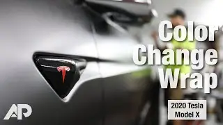 Color Change Wrap | 2020 Tesla Model X