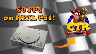 Crash Team Racing - 60 FPS on Real PS1 Hardware (WIP Preview)