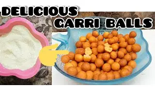 GARRI RECIPE | HOW TO MAKE GARRI BALLS OR BUNS #mfalh #thvc #garri