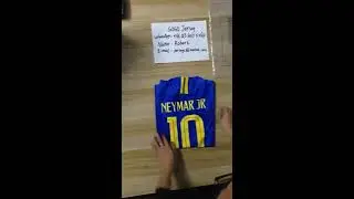 NEYMAR JR 2018 World Cup Yellow Blue Brazil JESUS COUTINHO MARCELO FIRMINO FROM Robert