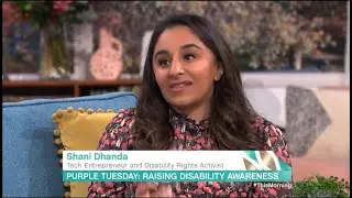 Shani Dhanda on This Morning ITV | Disability Awareness | Entrepreneurship