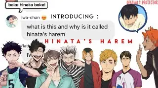 HINATA&rsquo;S HAREM | HAIKYUU TEXTS